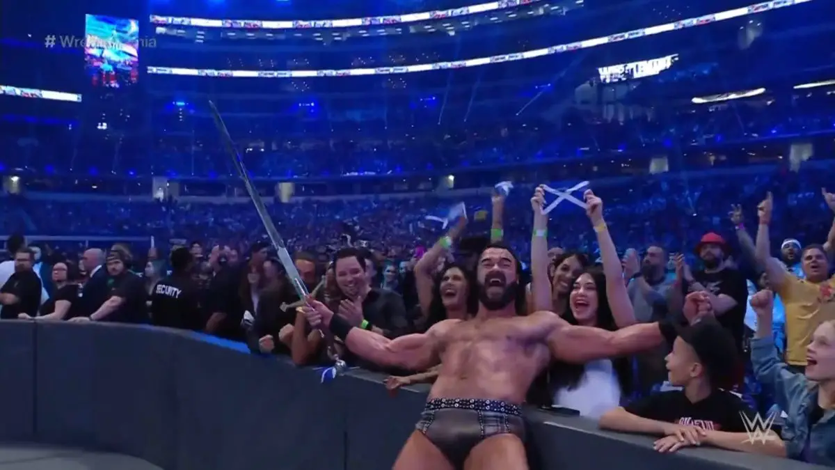 Drew Mcintyre Wrestlemania 38