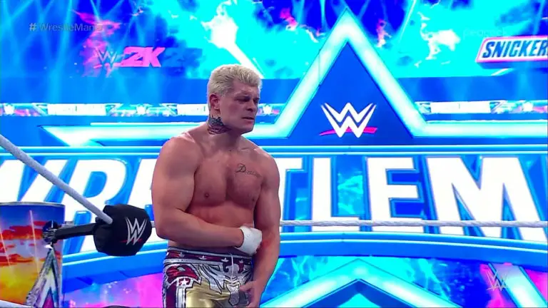 Cody Rhodes Wrestlemania 38