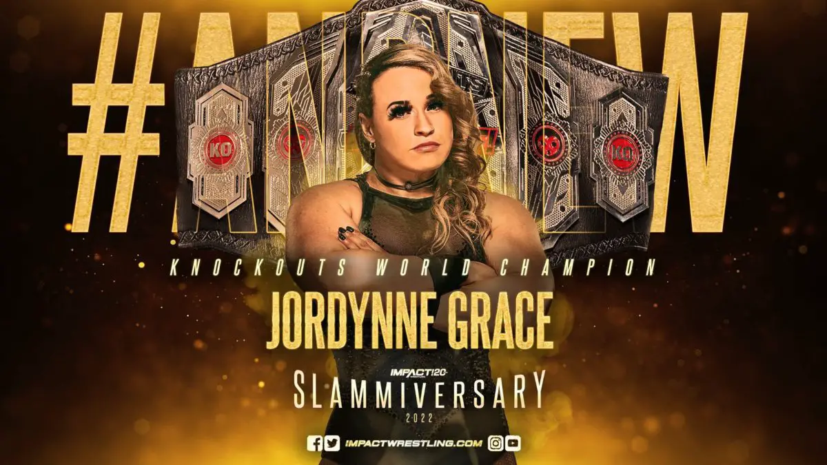 Jordynne Grace Impact Knockouts World Champion 2022