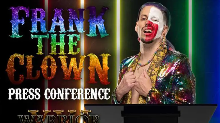 Warrior Wrestling Announces Return of Frank The Clown