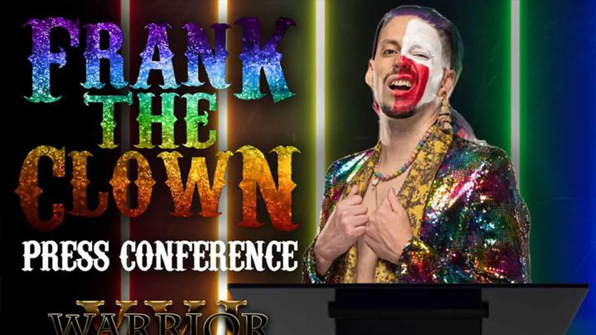 Frank The Clown Warrior Wrestling