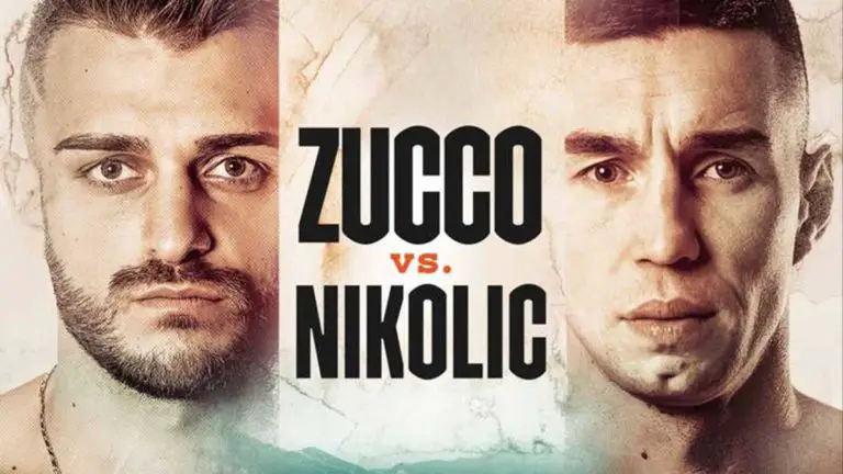 Ivan Zucco vs Marko Nikolic Matchroom Results, Undercard, Time