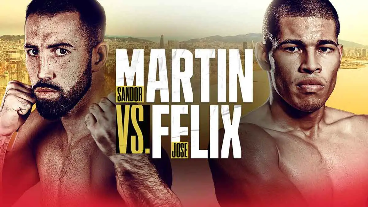 Martin vs Felix Matchroom Boxing
