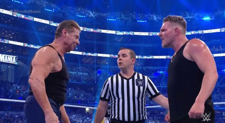 WrestleMania 38: Vince McMahon Defeats McAfee After McAfee Defeats Austin Theory