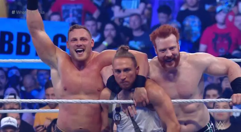 WrestleMania 38: Sheamus & Holland Defeats New Day in a Short Match