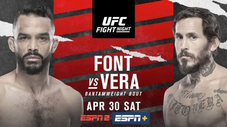 UFC Vegas 53 Font vs. Vera: Results, Card, Time