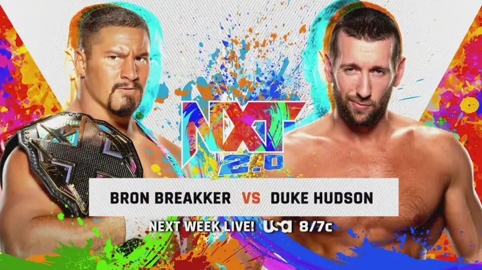Bron Breakker vs Duke Hudson May 24 NXT