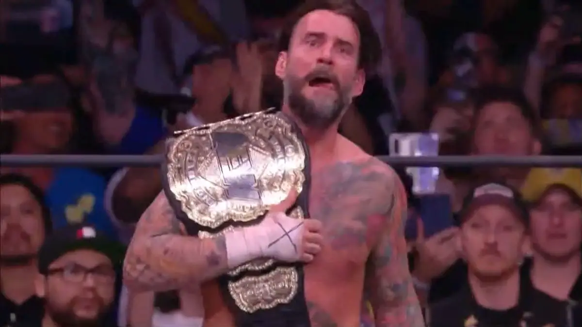 CM Punk AEW World Champion