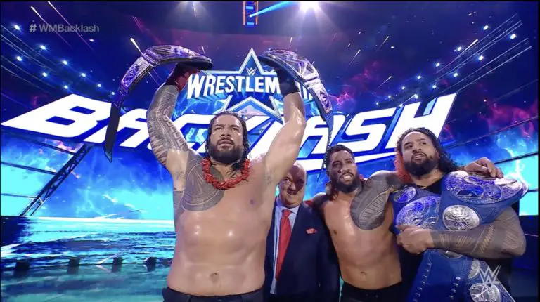 The Bloodline Stood Tall at WWE WrestleMania Backlash 2022