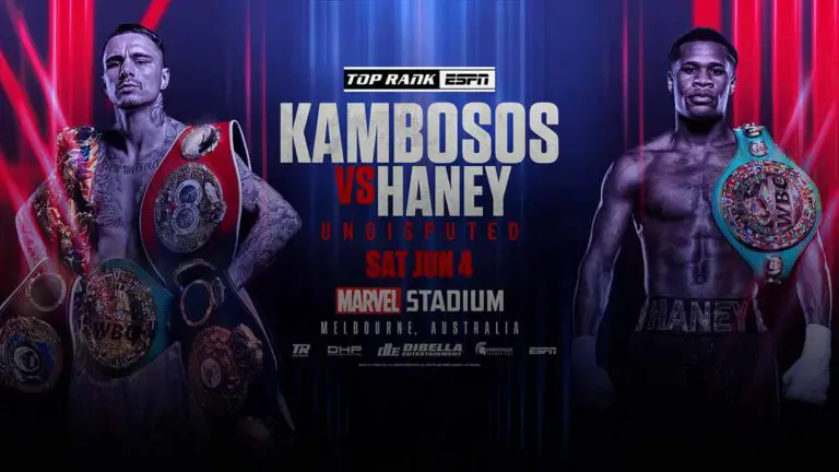 Kambosos Jr. vs Haney Live Stream: How To Watch, Start Time