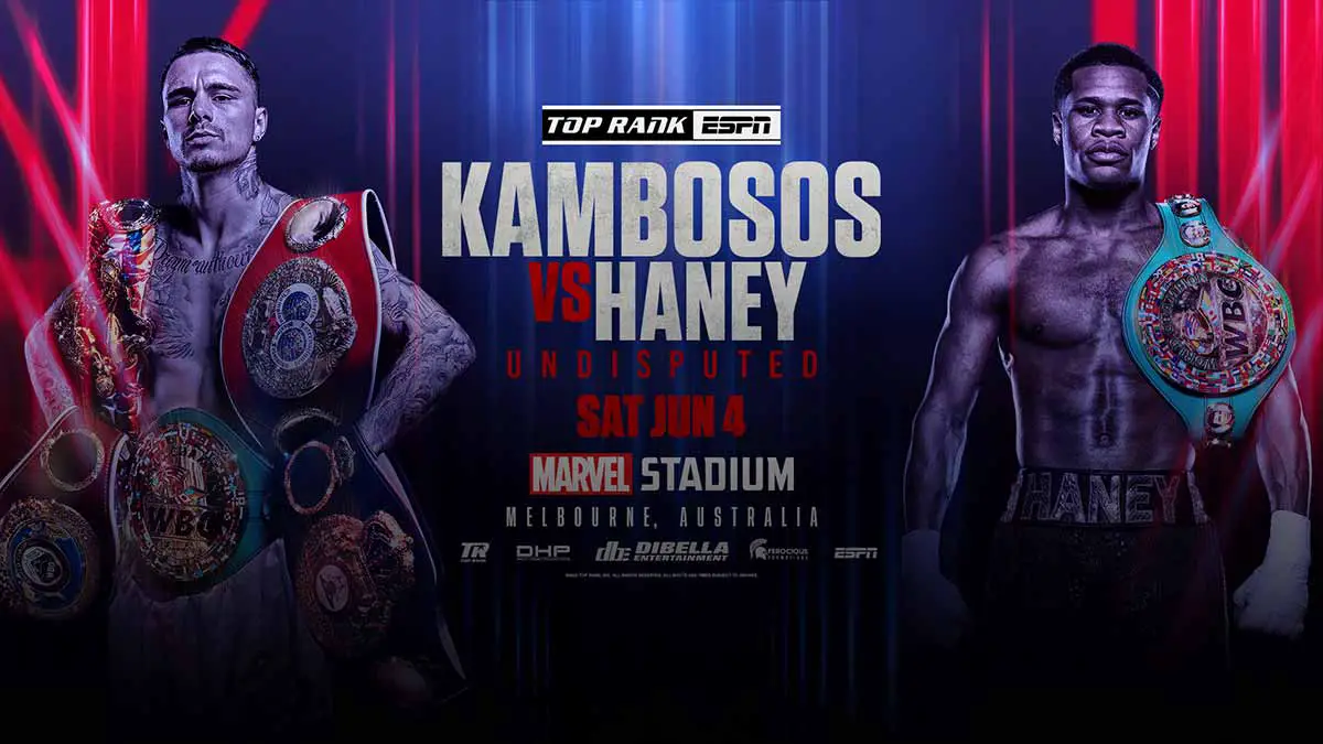 Goerge Kambosos vs David Haney