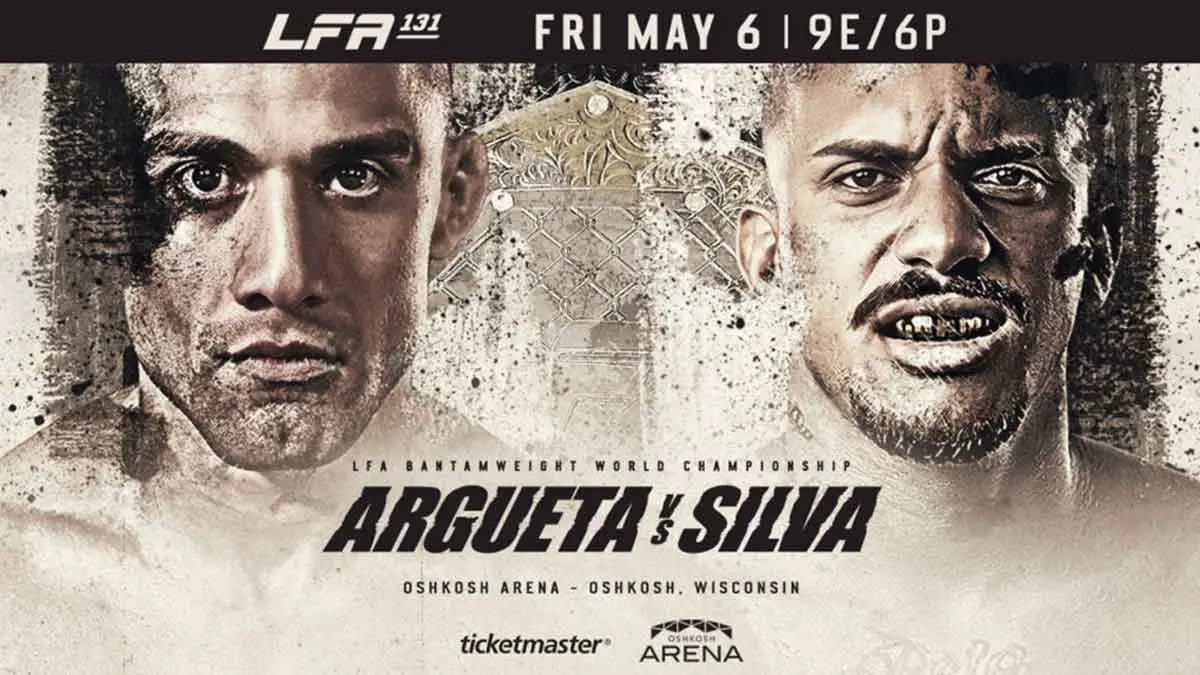 LFA 131 Argueta vs Silva Poster