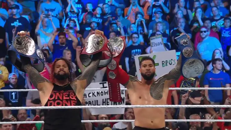The Usos Unified Tag Team Champions