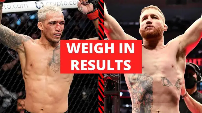 UFC 274 Weigh-in: Charles Oliveira to Vacate Lightweight Title After Missing Weight