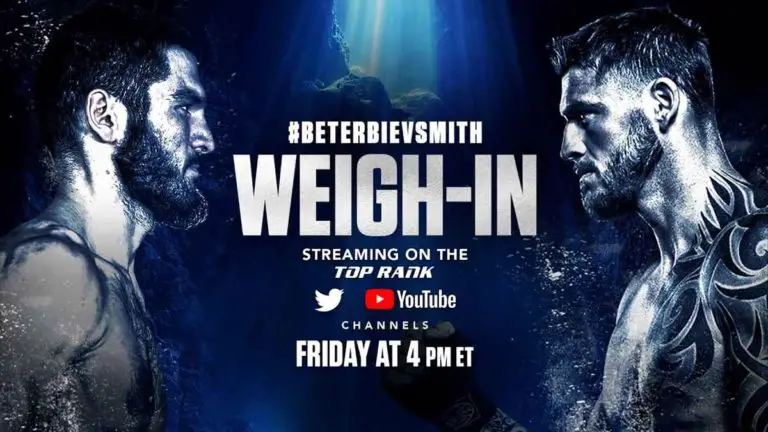 Artur Beterbiev vs Joe Smith Jr. Weigh In Results, Video