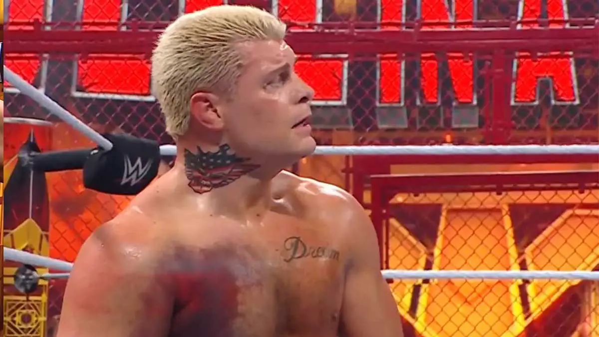 Cody Rphdes Hell in a cell 2022