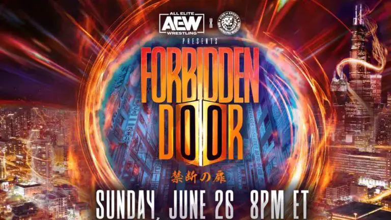 AEW*NJPW Forbidden Door Poster