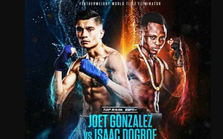 Joet Gonzalez vs Isaac Dogboe to Main Event ESPN+ Show in July