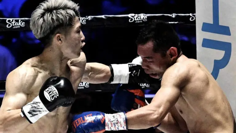 Watch: Naoya Inoue stops Nonito Donaire in 2nd Round To Add 3rd Belt