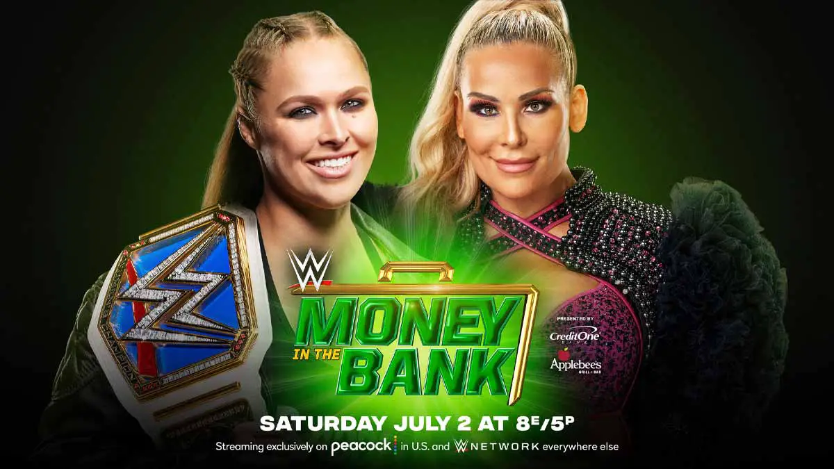 Ronda Rousey vs Natalya WWE Money in the Bank 2022
