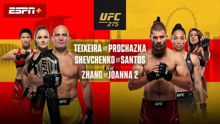 UFC 275: Teixeira vs Prochazka Results & Live Blog