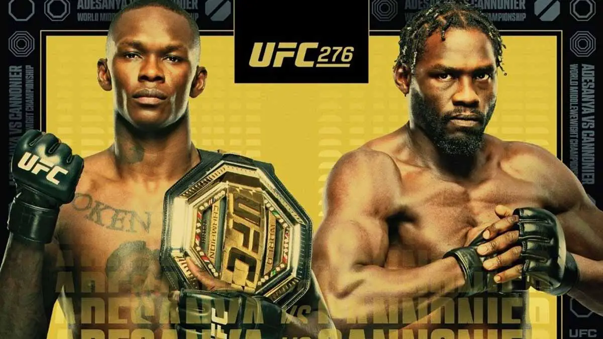 UFC 276 Poster