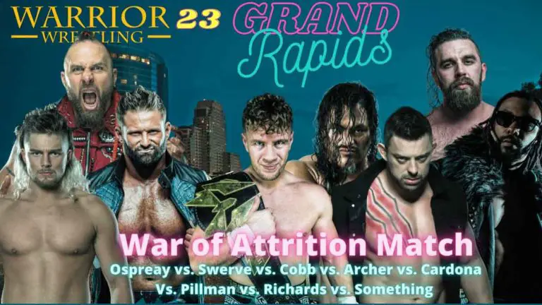 Warrior Wrestling 23 Card, Rules for War of Attrition, Fan Fest Announced