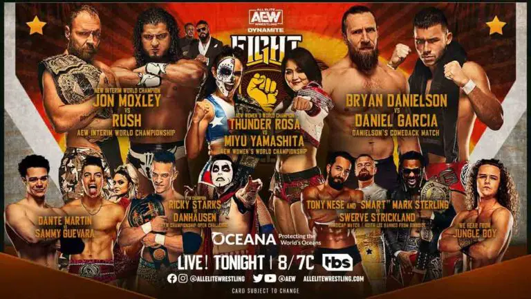 AEW Fight For The Fallen 2022 Results, Dynamite July 27 Live Updates