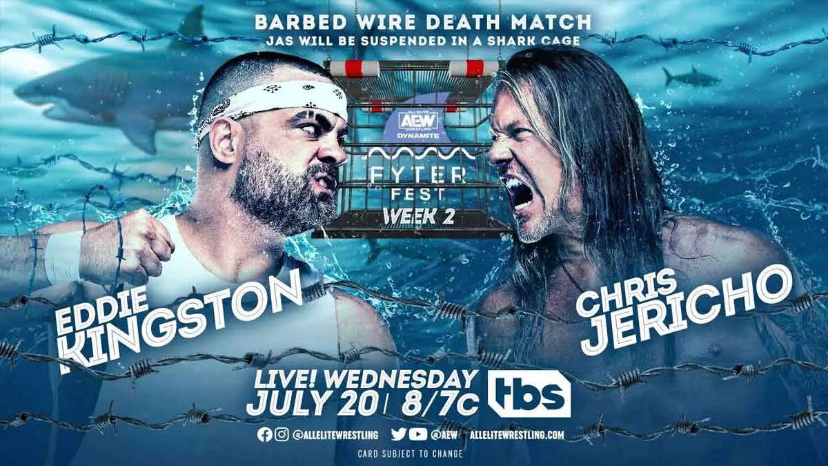 Eddie Kingston vs Chris Jericho AEW Fyter Fest 2022 Week 2