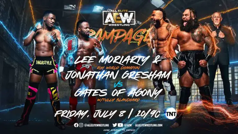 AEW Rampage July 8, 2022 Spoilers, Results, Live Updates