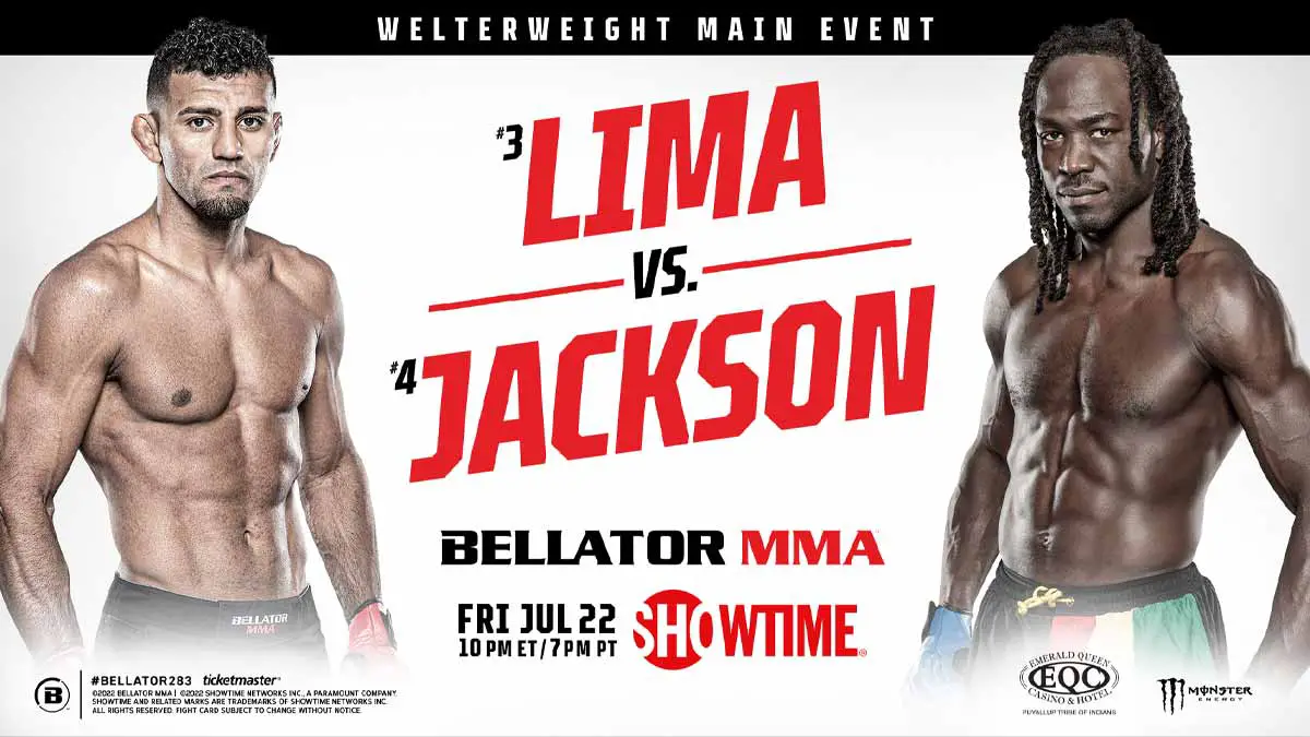 Bellator 283 Lima vs Jackson
