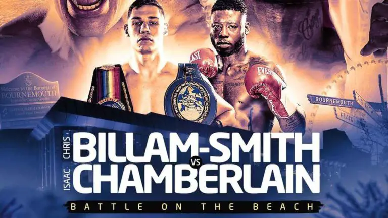 Chris Billam-Smith vs Isaac Chamberlain Results, Card, Streaming