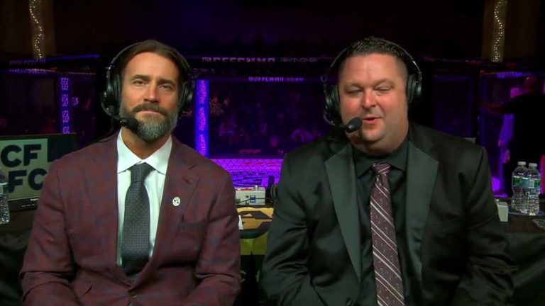 Video: CM Punk Returns to CFFC 110 Commentary