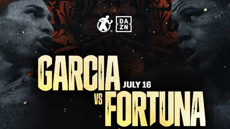 Ryan Garcia vs Javier Fortuna Undercard, Line-up