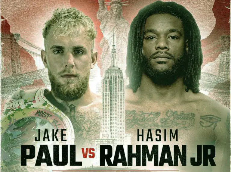 Jake Paul vs. Hasim Rahman Jr. (Showtime PPV)