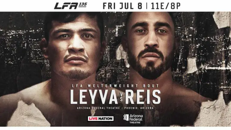 LFA 135: Leyva vs Reis Results, Fight Card, Start Time