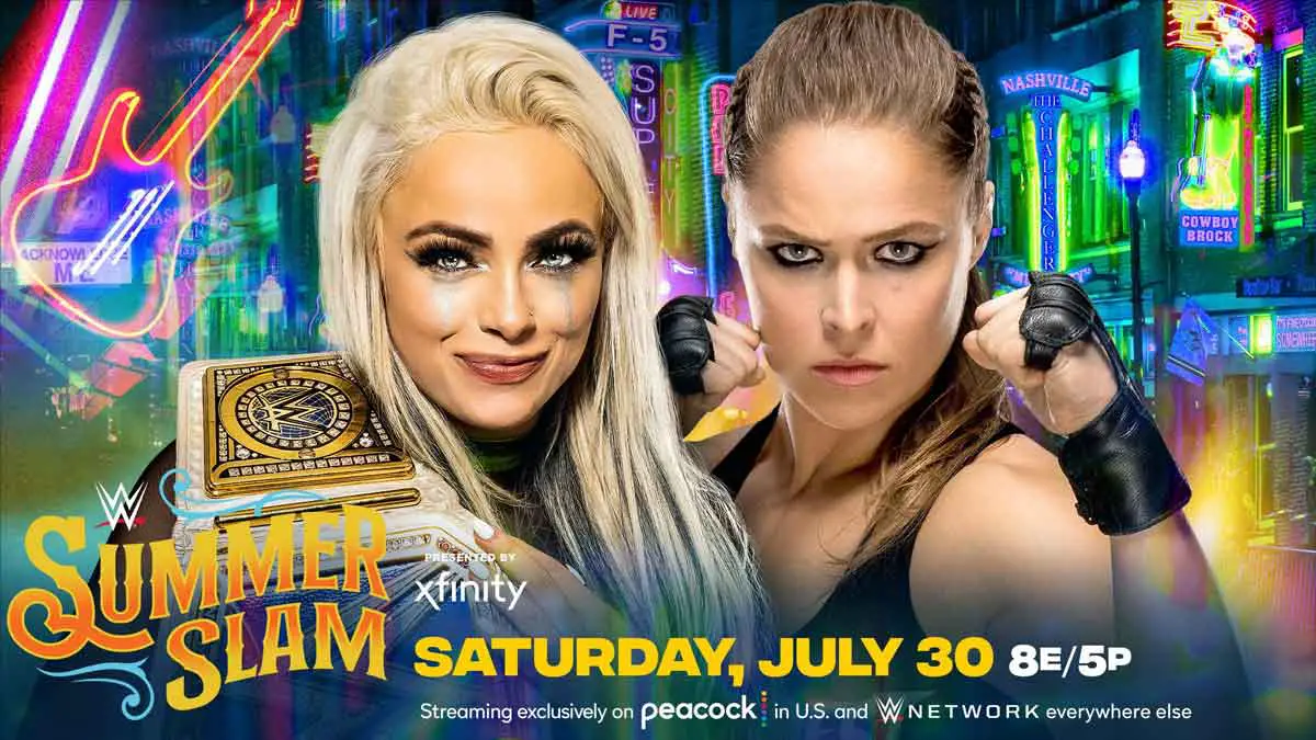 Liv Morgan vs Ronda Rousey WWE SummerSlam 2022