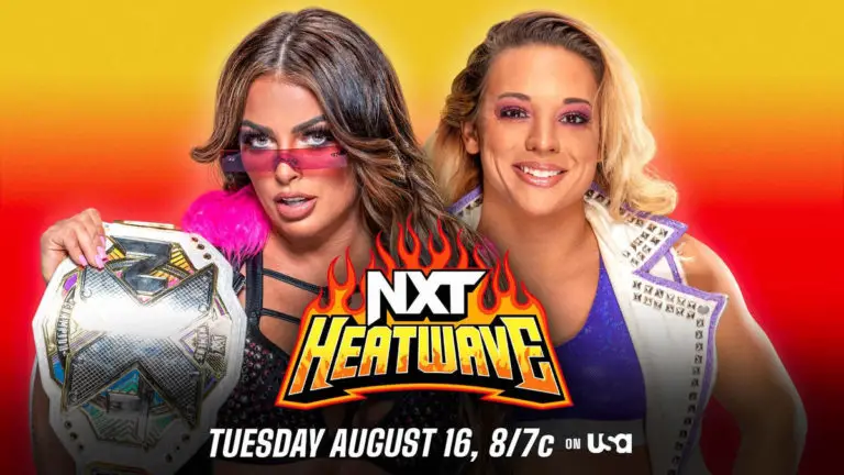NXT Women’s Championship Match Announced for WWE NXT Heatwave