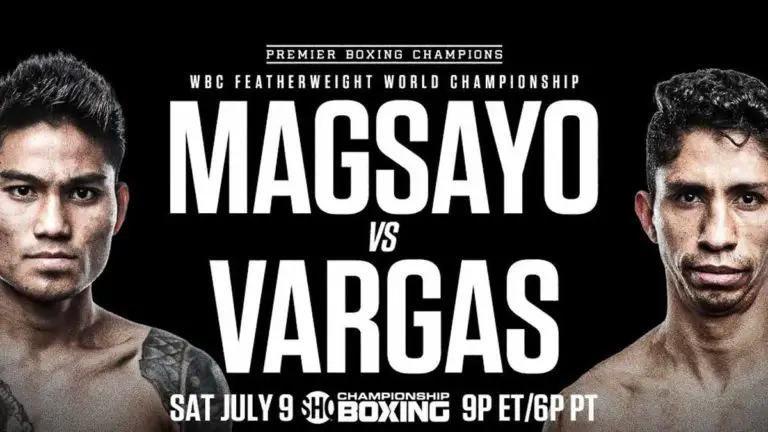 Mark Magsayo vs Rey Vargas Results, UnderCard, Streaming