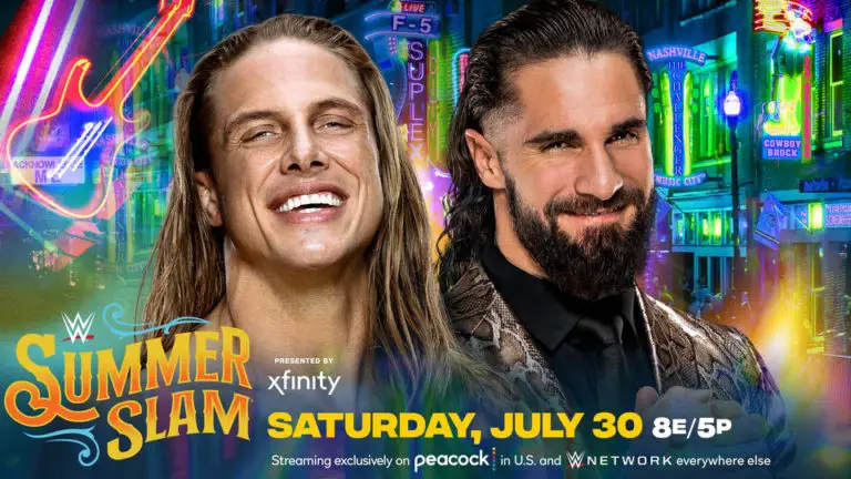 Seth Rollins vs Riddle Nixed from SummerSlam due to Riddle’s Injury