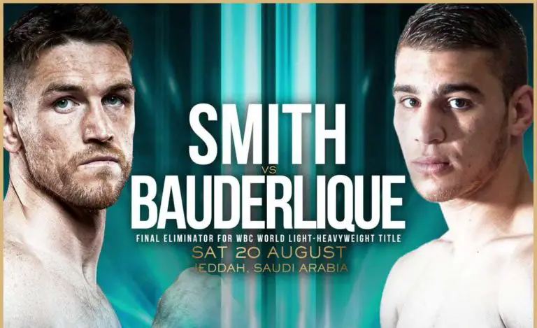 Smith vs Bauderlique Announced for Usyk-Joshua II Undercard
