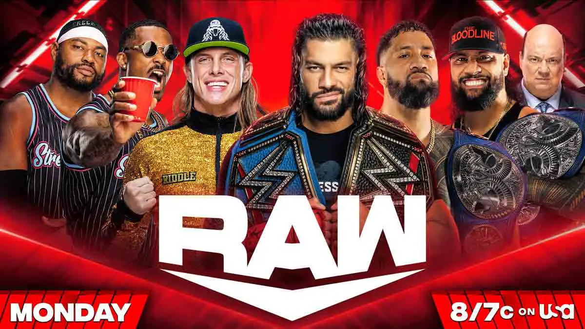 WWE RAW 25 July 2022
