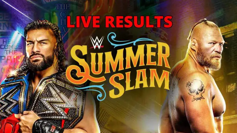 WWE SummerSlam 2022 Results, Roman vs Lesnar Live Updates