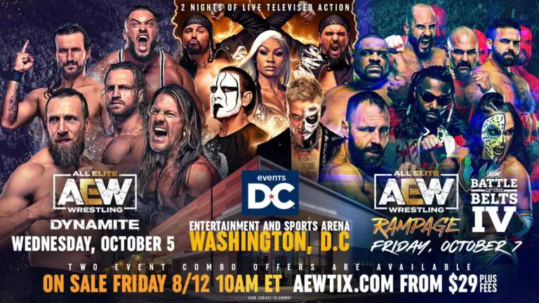 AEW Battle of the Belts IV is Set to Air on October 7