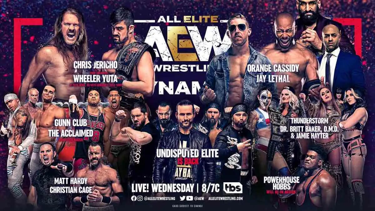 AEW Dynamite 3 August 2022