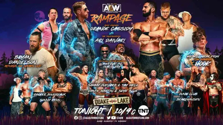 AEW Rampage Results, August 12, 2022(Quake By The Lake)