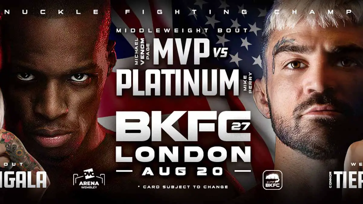 BKFC 27: London  MVP vs Platinum
