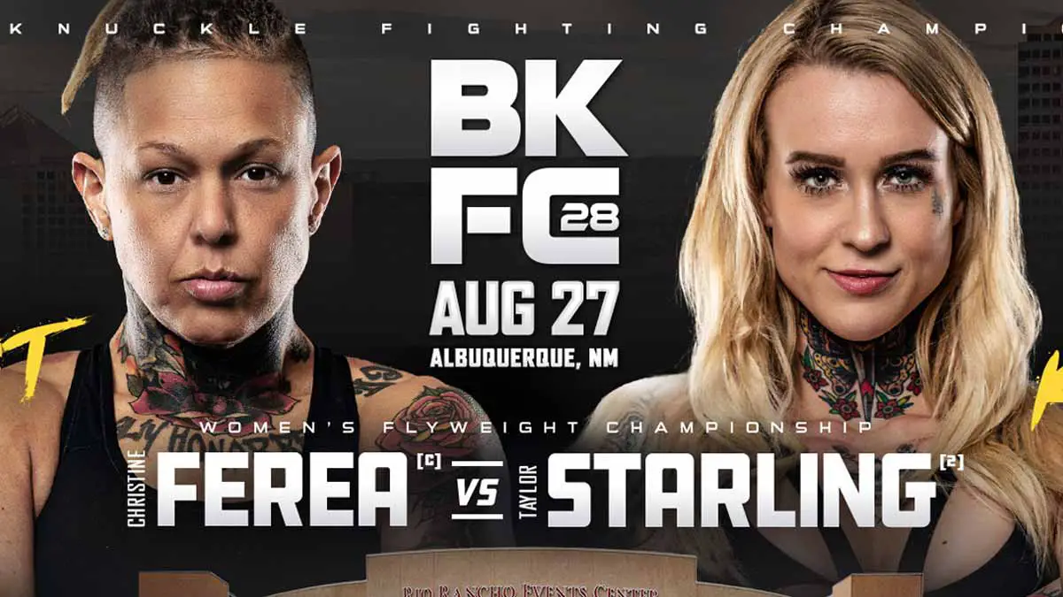 BKFC 28 Ferea vs Starling