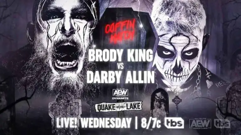 Brody King vs Darby Allin AEW Dynamite August 10