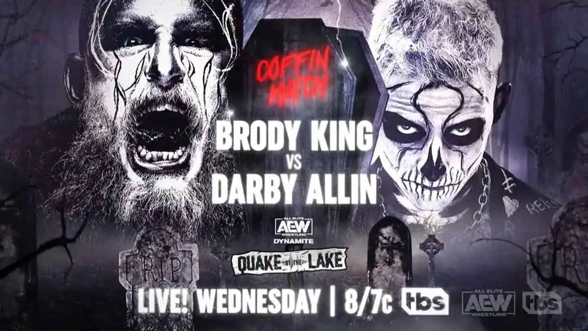 Brody King vs Darby Allin AEW Dynamite August 10 